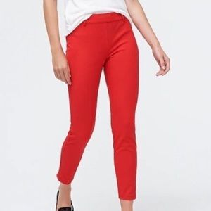 J Crew Winnie Red Pants